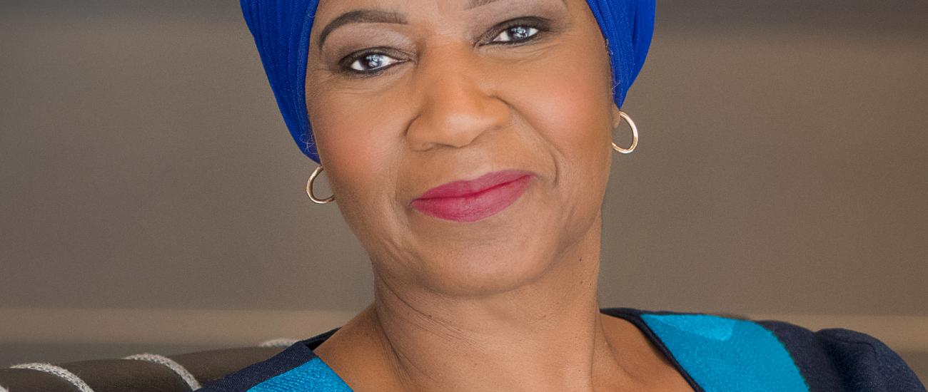 Portrait of Phumzile Mlambo-Ngucka