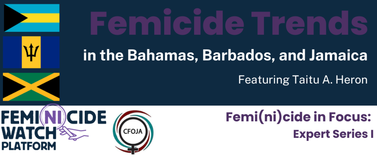 Feminicide in Focus 1 Banner