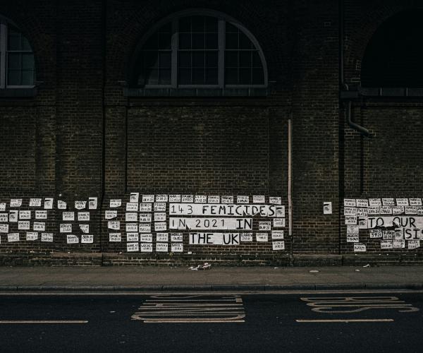 femicide memorial wall